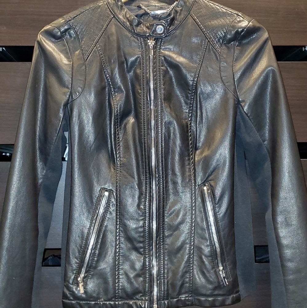 Leather Faux Express Jacket